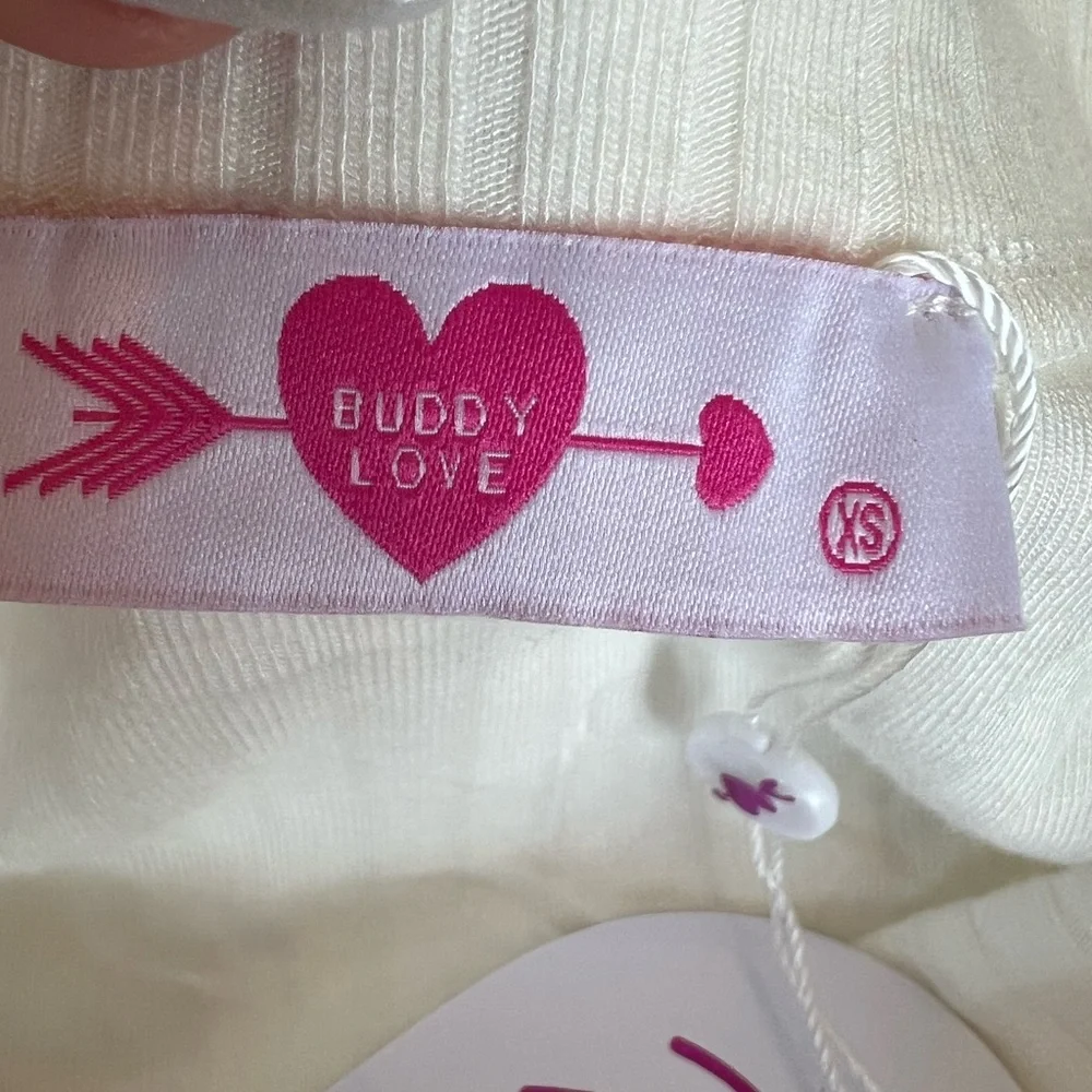 Buddy Love Size XS Holly Long Sleeve Button Up Bodysuit NWT - Picture 6 of 8